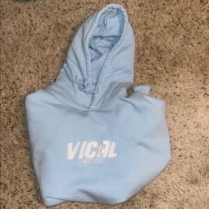 Light Blue Men's Hoodie